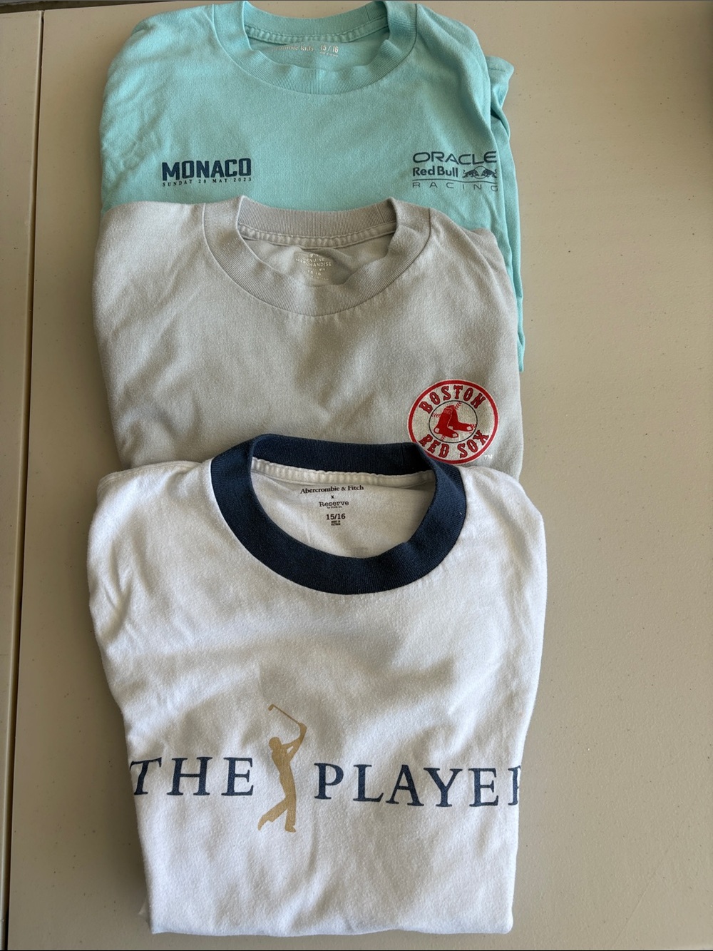 Abercrombie Kids Tee Shirt Lot Boys Sz 15/16